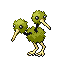 #084 Doduo sprite Rojo Fuego / Verde Hoja Shiny