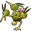 #085 Dodrio sprite Rojo Fuego / Verde Hoja Shiny