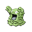 #088 Grimer sprite Rojo Fuego / Verde Hoja Shiny