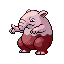 #096 Drowzee sprite Rojo Fuego / Verde Hoja Shiny