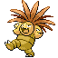#103 Exeggutor sprite Rojo Fuego / Verde Hoja Shiny