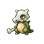 #104 Cubone sprite Rojo Fuego / Verde Hoja Shiny