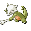 #105 Marowak sprite Rojo Fuego / Verde Hoja Shiny