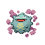 #109 Koffing sprite Rojo Fuego / Verde Hoja Shiny