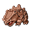 #111 Rhyhorn sprite Rojo Fuego / Verde Hoja Shiny