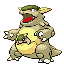 #115 Kangaskhan sprite Rojo Fuego / Verde Hoja Shiny
