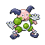 #122 Mr. Mime sprite Rojo Fuego / Verde Hoja Shiny