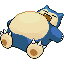 #143 Snorlax sprite Rojo Fuego / Verde Hoja Shiny