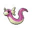 #147 Dratini sprite Rojo Fuego / Verde Hoja Shiny