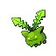 #187 Hoppip sprite Rojo Fuego / Verde Hoja Shiny