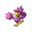 #198 Murkrow sprite Rojo Fuego / Verde Hoja Shiny