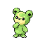 #216 Teddiursa sprite Rojo Fuego / Verde Hoja Shiny