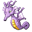 #230 Kingdra sprite Rojo Fuego / Verde Hoja Shiny