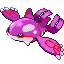 #382 Kyogre sprite Rojo Fuego / Verde Hoja Shiny