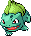 #001 Bulbasaur sprite Rubí / Zafiro