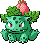 #002 Ivysaur sprite Rubí / Zafiro