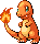 #004 Charmander sprite Rubí / Zafiro