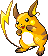 #026 Raichu sprite Rubí / Zafiro