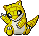 #027 Sandshrew sprite Rubí / Zafiro