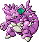 #034 Nidoking sprite Rubí / Zafiro