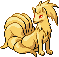 #038 Ninetales sprite Rubí / Zafiro