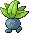 #043 Oddish sprite Rubí / Zafiro