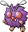 #048 Venonat sprite Rubí / Zafiro