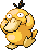 #054 Psyduck sprite Rubí / Zafiro