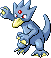 #055 Golduck sprite Rubí / Zafiro