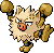 #057 Primeape sprite Rubí / Zafiro