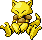 #063 Abra sprite Rubí / Zafiro