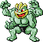 #068 Machamp sprite Rubí / Zafiro