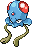 #072 Tentacool sprite Rubí / Zafiro