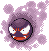 #092 Gastly sprite Rubí / Zafiro