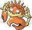 #099 Kingler sprite Rubí / Zafiro