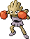 #107 Hitmonchan sprite Rubí / Zafiro