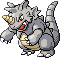 #112 Rhydon sprite Rubí / Zafiro