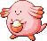 #113 Chansey sprite Rubí / Zafiro