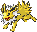 #135 Jolteon sprite Rubí / Zafiro