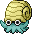 #138 Omanyte sprite Rubí / Zafiro