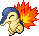 #155 Cyndaquil sprite Rubí / Zafiro