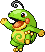 #186 Politoed sprite Rubí / Zafiro