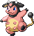 #241 Miltank sprite Rubí / Zafiro