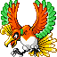 #250 Ho-Oh sprite Rubí / Zafiro