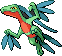 #253 Grovyle sprite Rubí / Zafiro