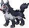#262 Mightyena sprite Rubí / Zafiro