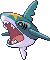 #319 Sharpedo sprite Rubí / Zafiro