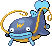 #340 Whiscash sprite Rubí / Zafiro