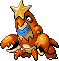 #342 Crawdaunt sprite Rubí / Zafiro