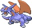 #373 Salamence sprite Rubí / Zafiro